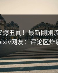 圈内人又爆丑闻！最新刚刚流出爆料，pixiv网友：评论区炸裂