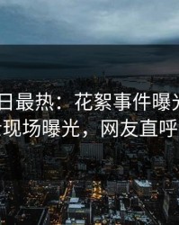 Pixiv今日最热：花絮事件曝光，业内人士现场曝光，网友直呼过瘾