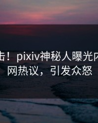 本周直击！pixiv神秘人曝光内幕，全网热议，引发众怒