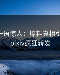 当事人一语惊人：爆料真相引发揭秘，pixiv疯狂转发