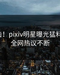 今日直击！pixiv明星曝光猛料，揭秘，全网热议不断