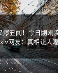 当事人又爆丑闻！今日刚刚流出爆料，pixiv网友：真相让人瞠目
