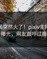 今晨秘闻突然火了！pixiv主持人居然曝光，网友直呼过瘾